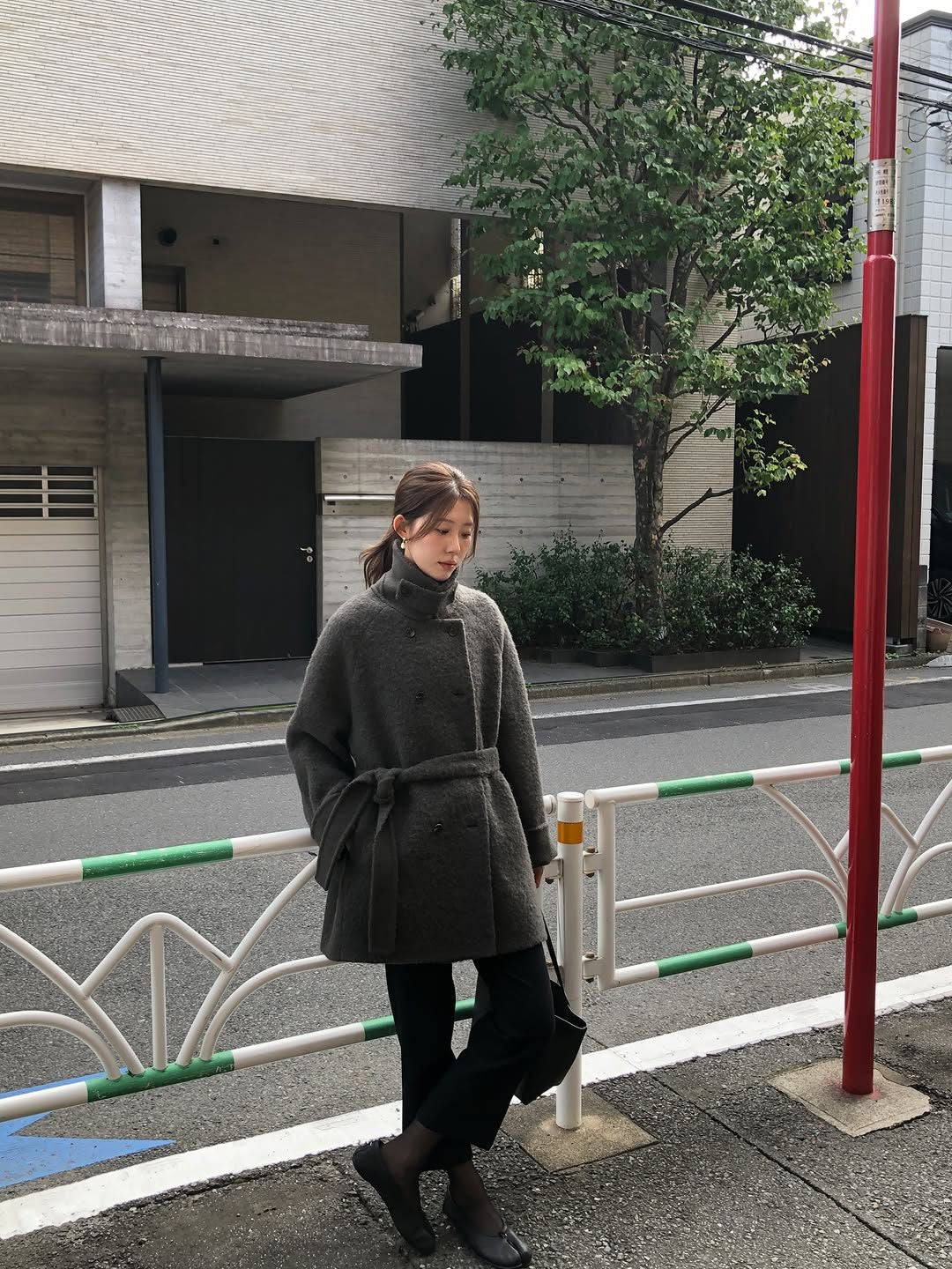 colette boucle handmade coat-2col