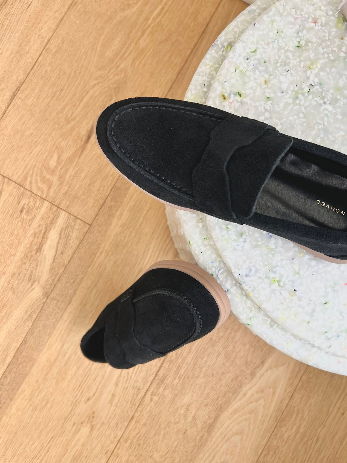 Real leather loafers-3col