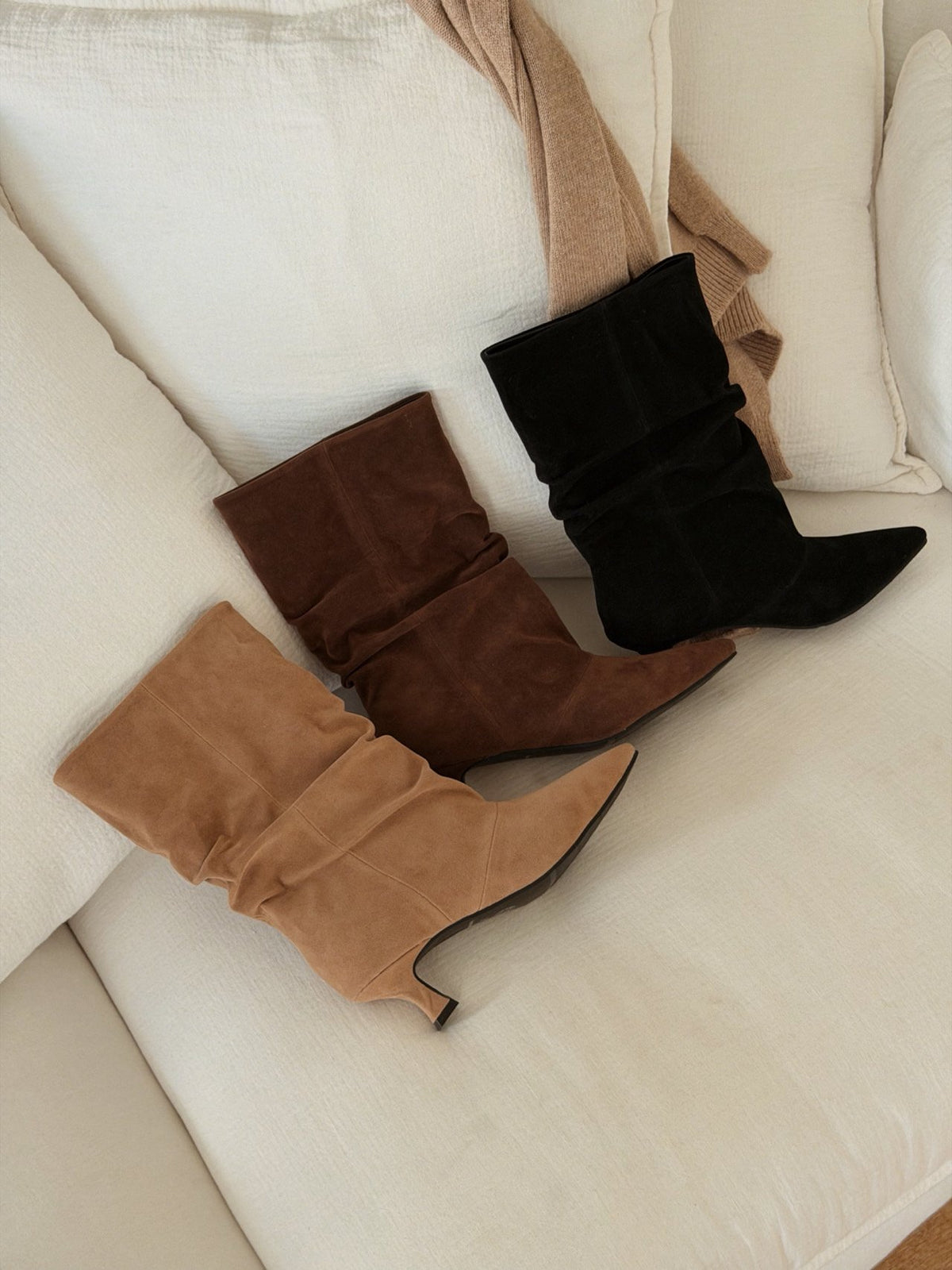 suede slouch boots-3col