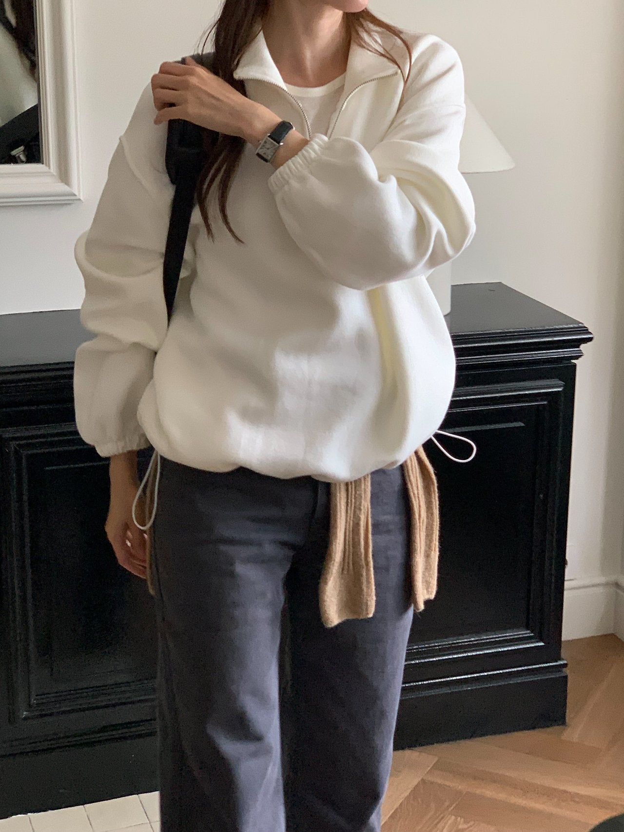 Rocher half zip-up MTM-2col