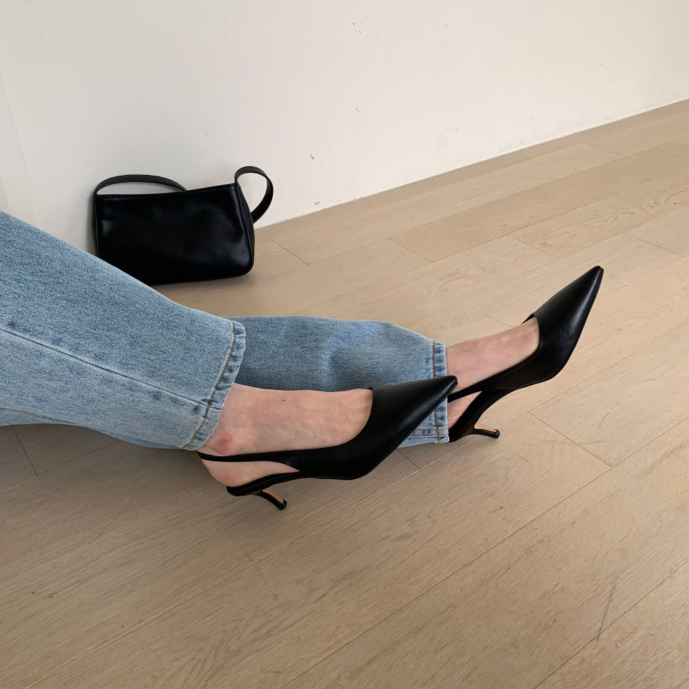 sol 5cm pointy heels