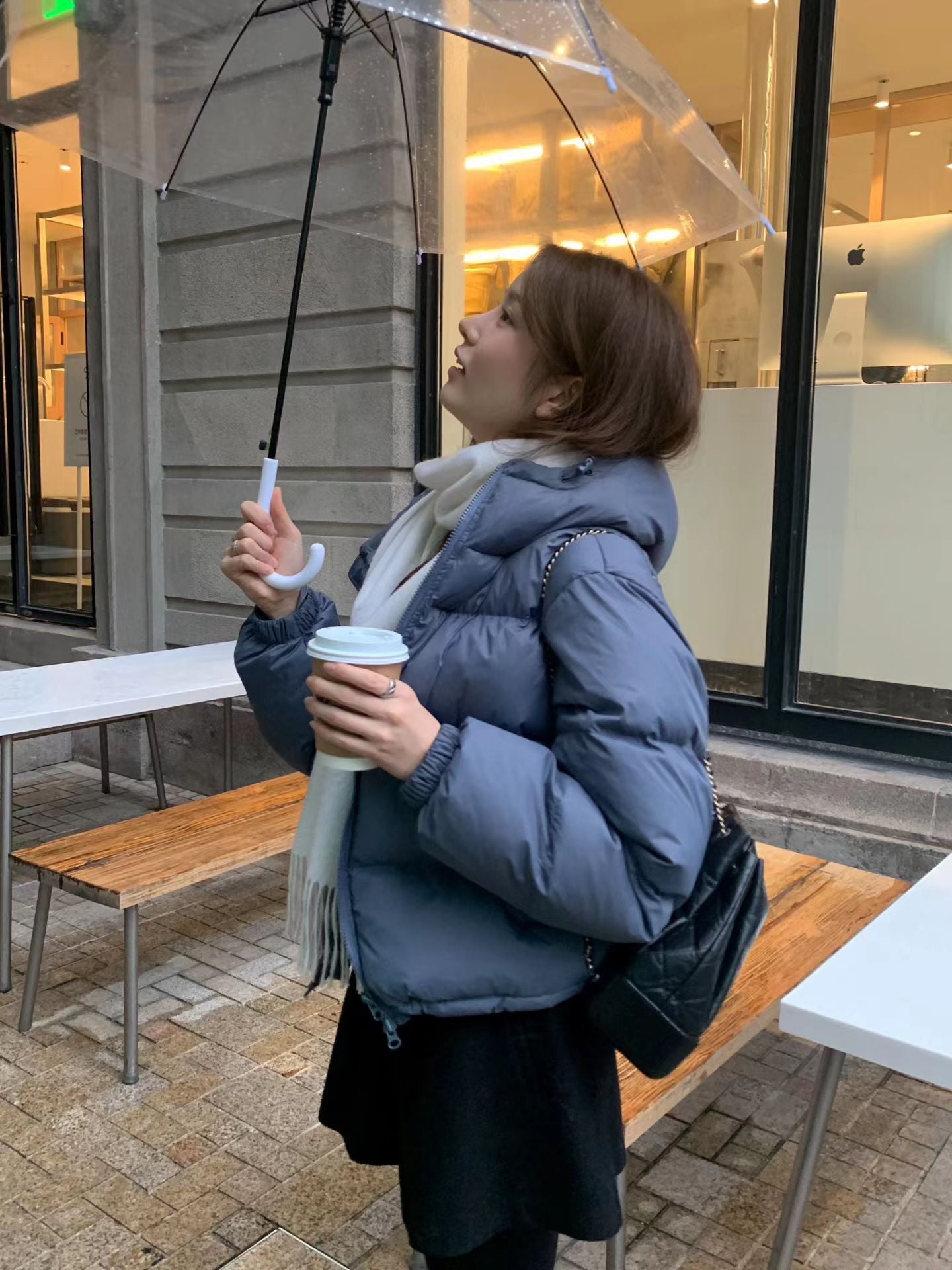 Ounce bunny hoodie padding-3col