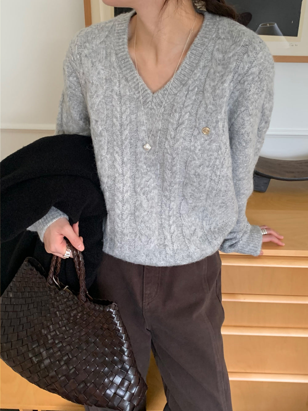 Martin twist knit-4col