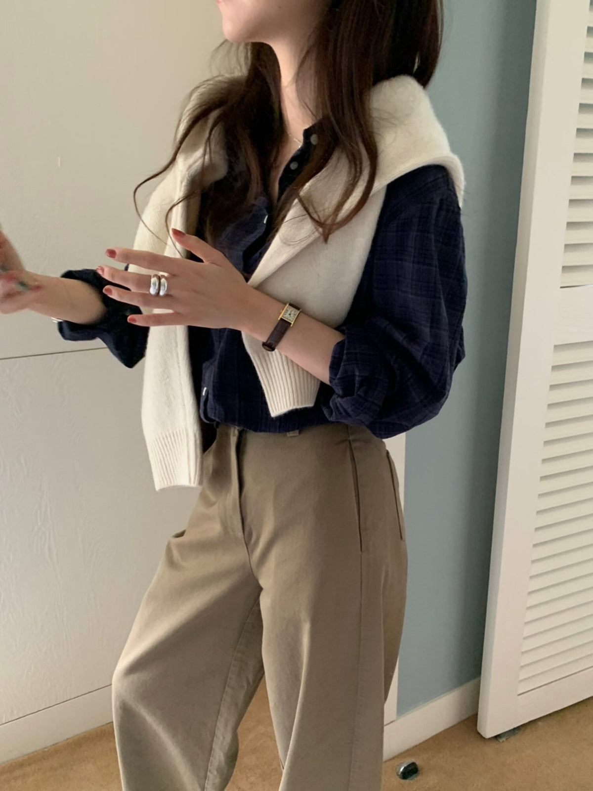 devil check shirt-2col