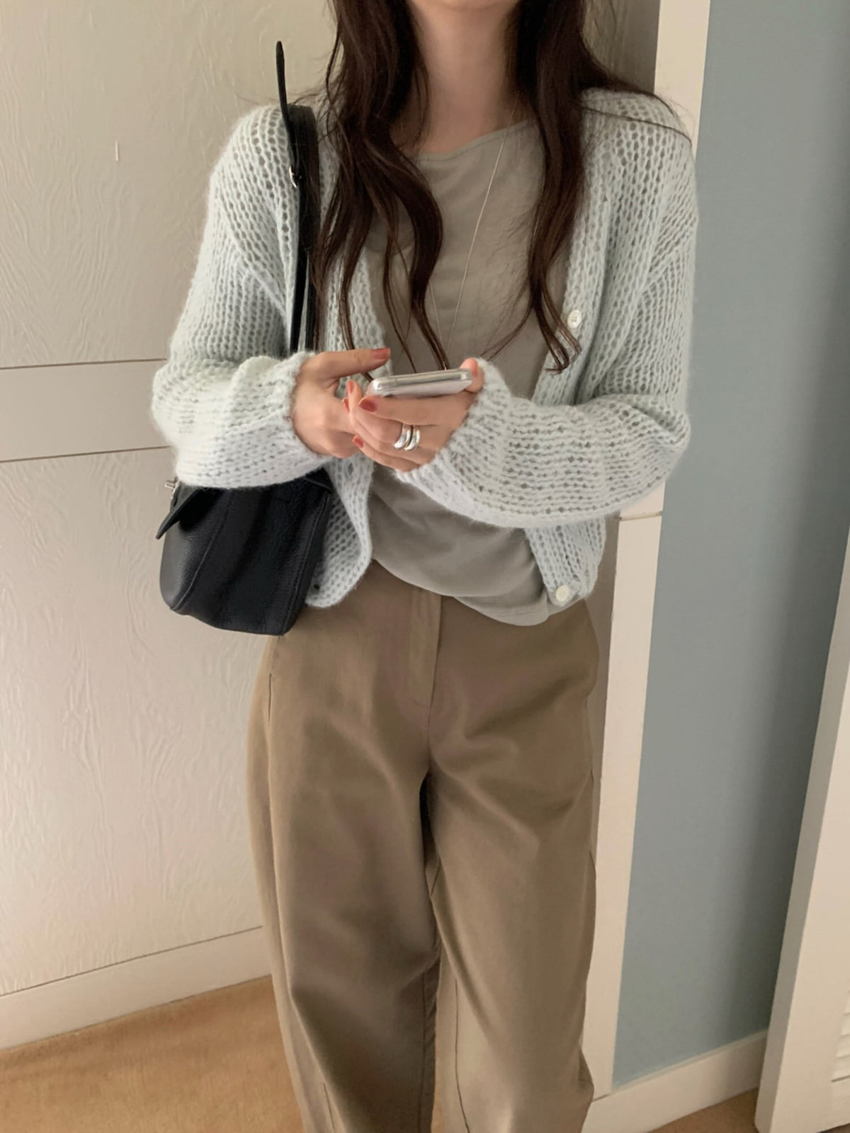roly alpaca cardigan-4col