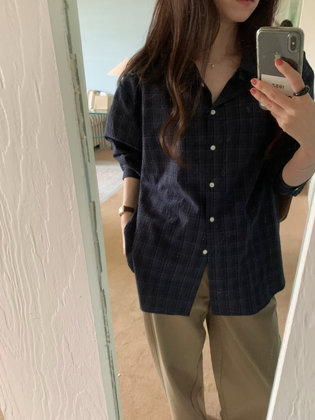 devil check shirt-2col