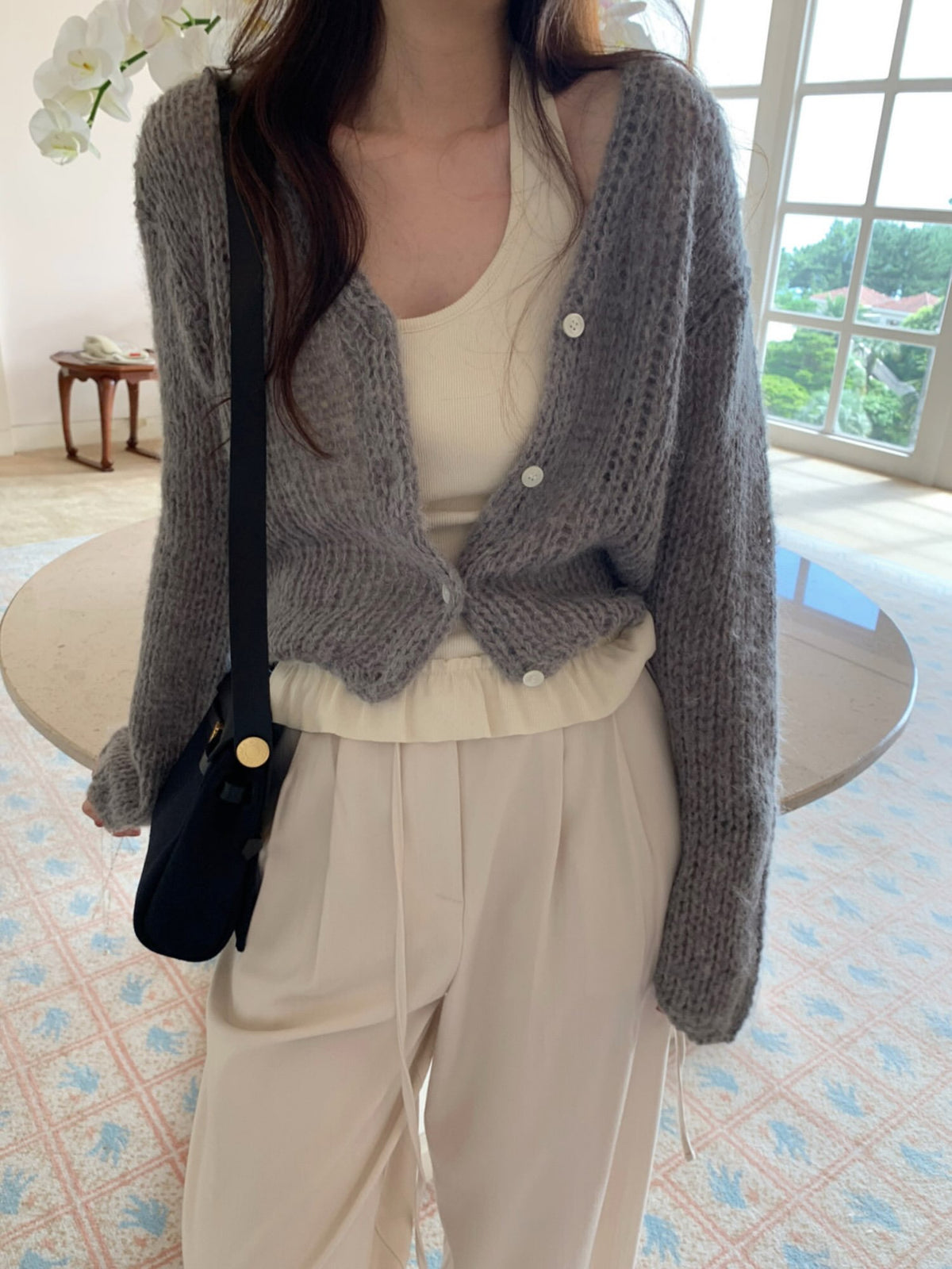 roly alpaca cardigan-4col