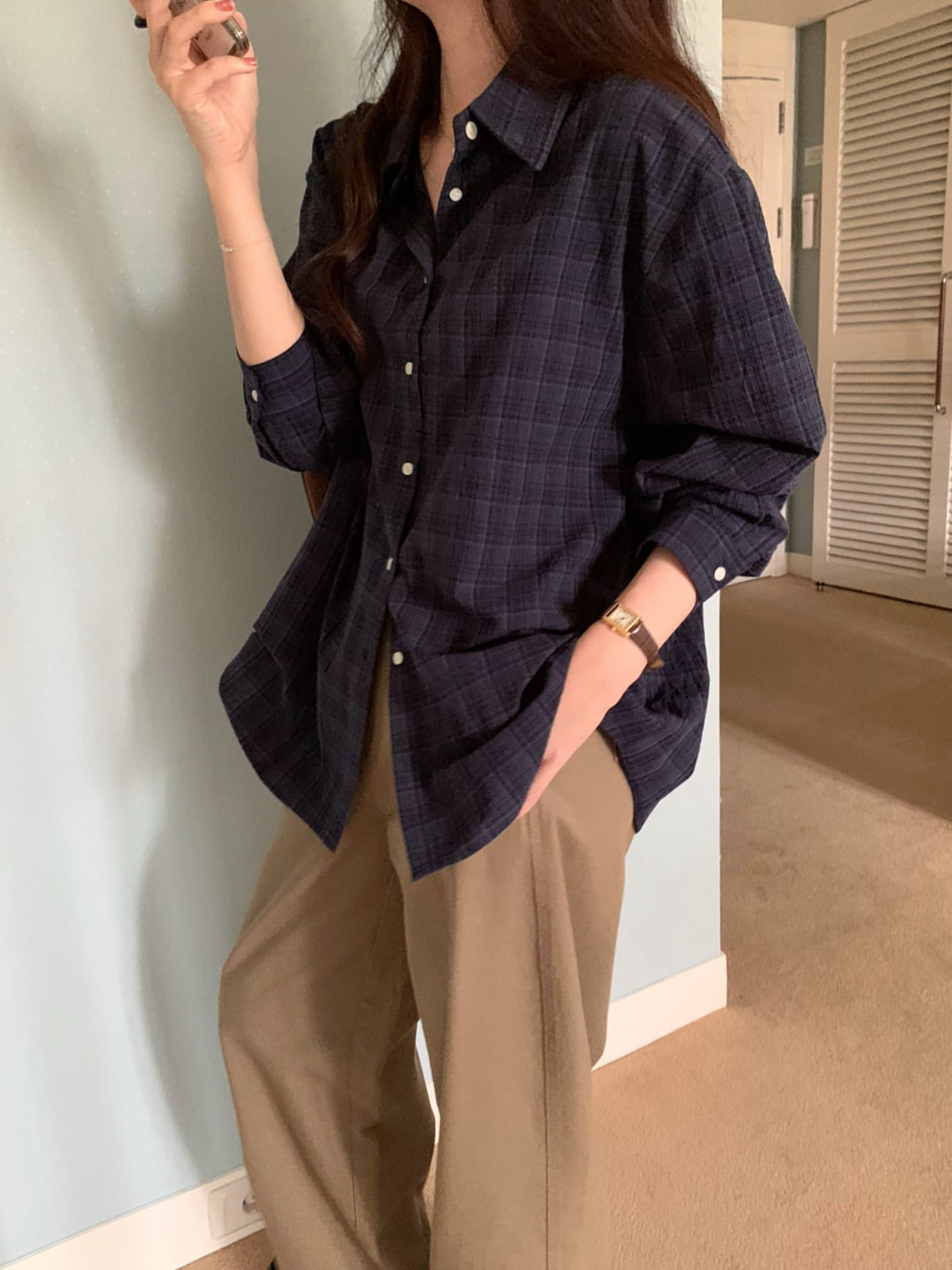 devil check shirt-2col