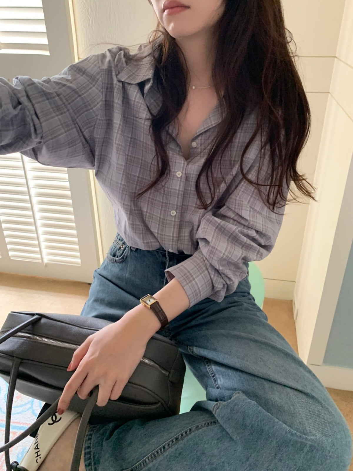 devil check shirt-2col