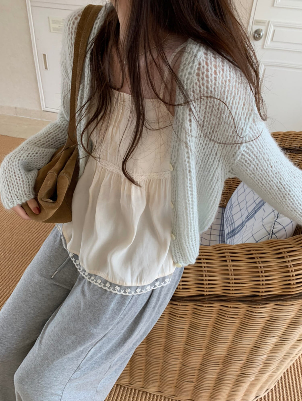 roly alpaca cardigan-4col