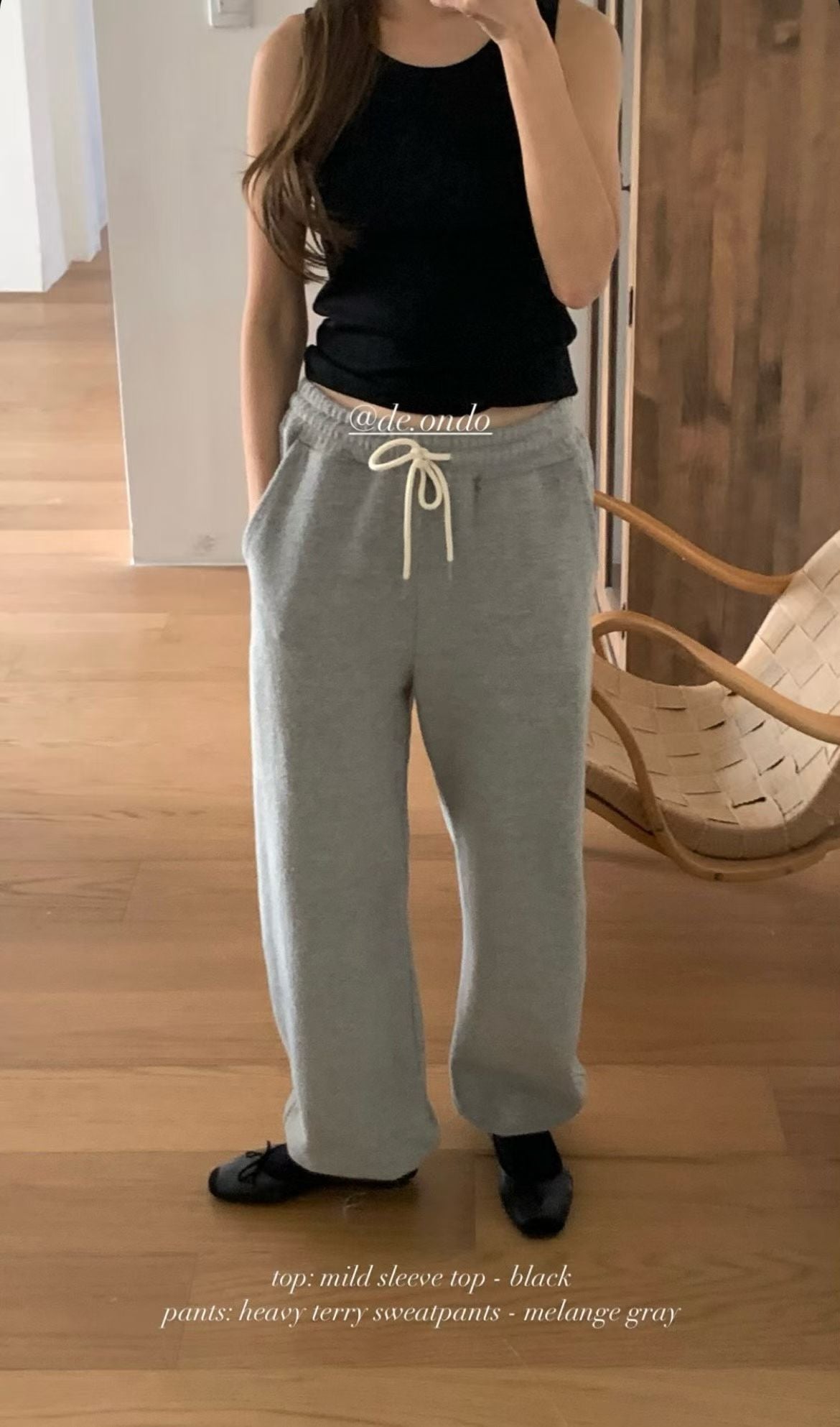 deondo heavy terry sweatpants