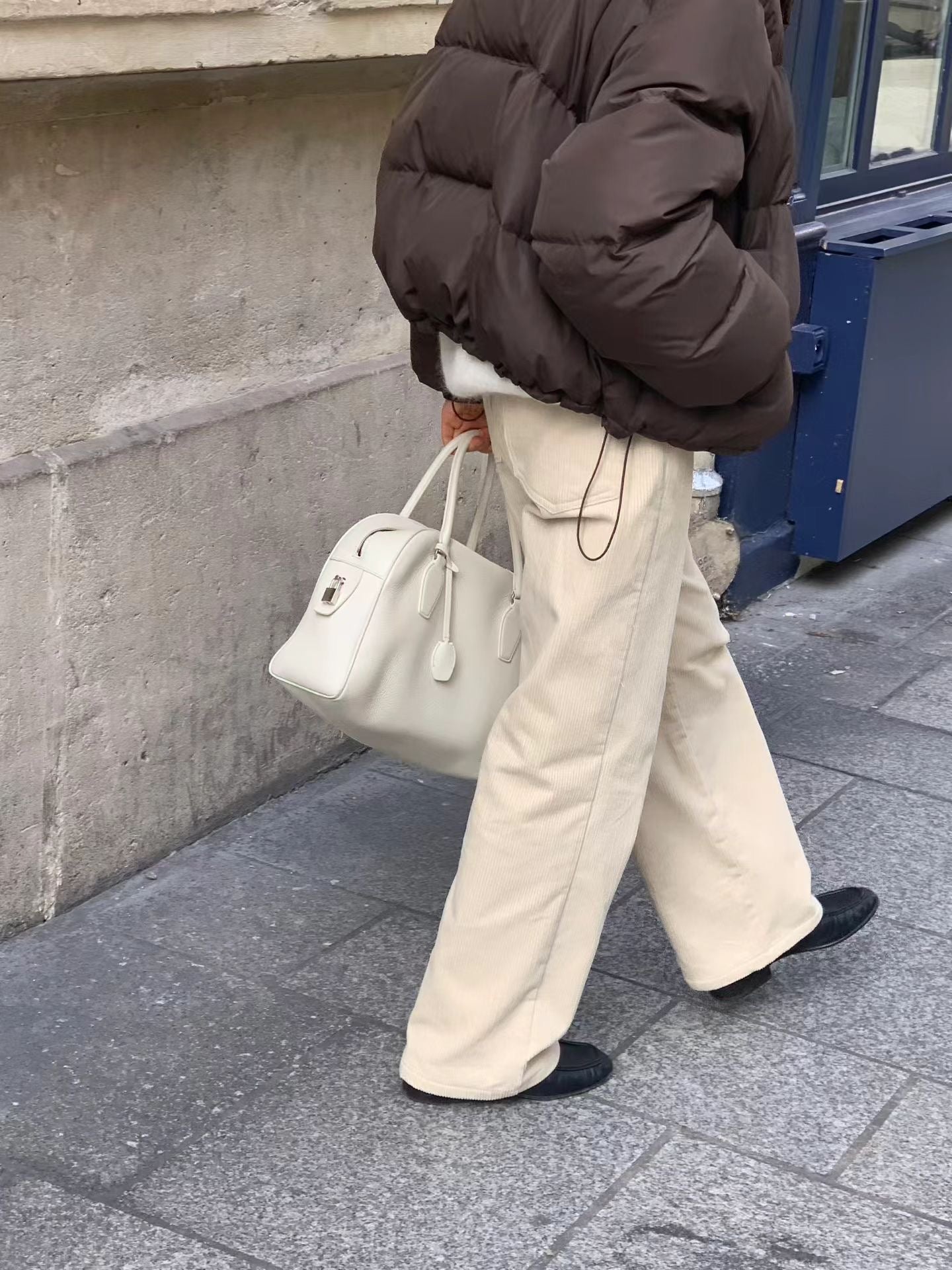 Ounce gimo corduroy pants-4col