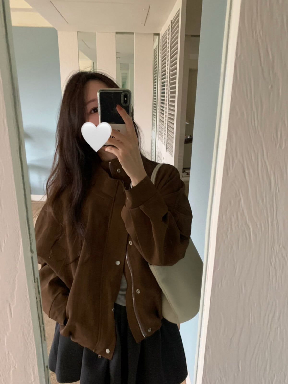 needs suede field jacket-3col