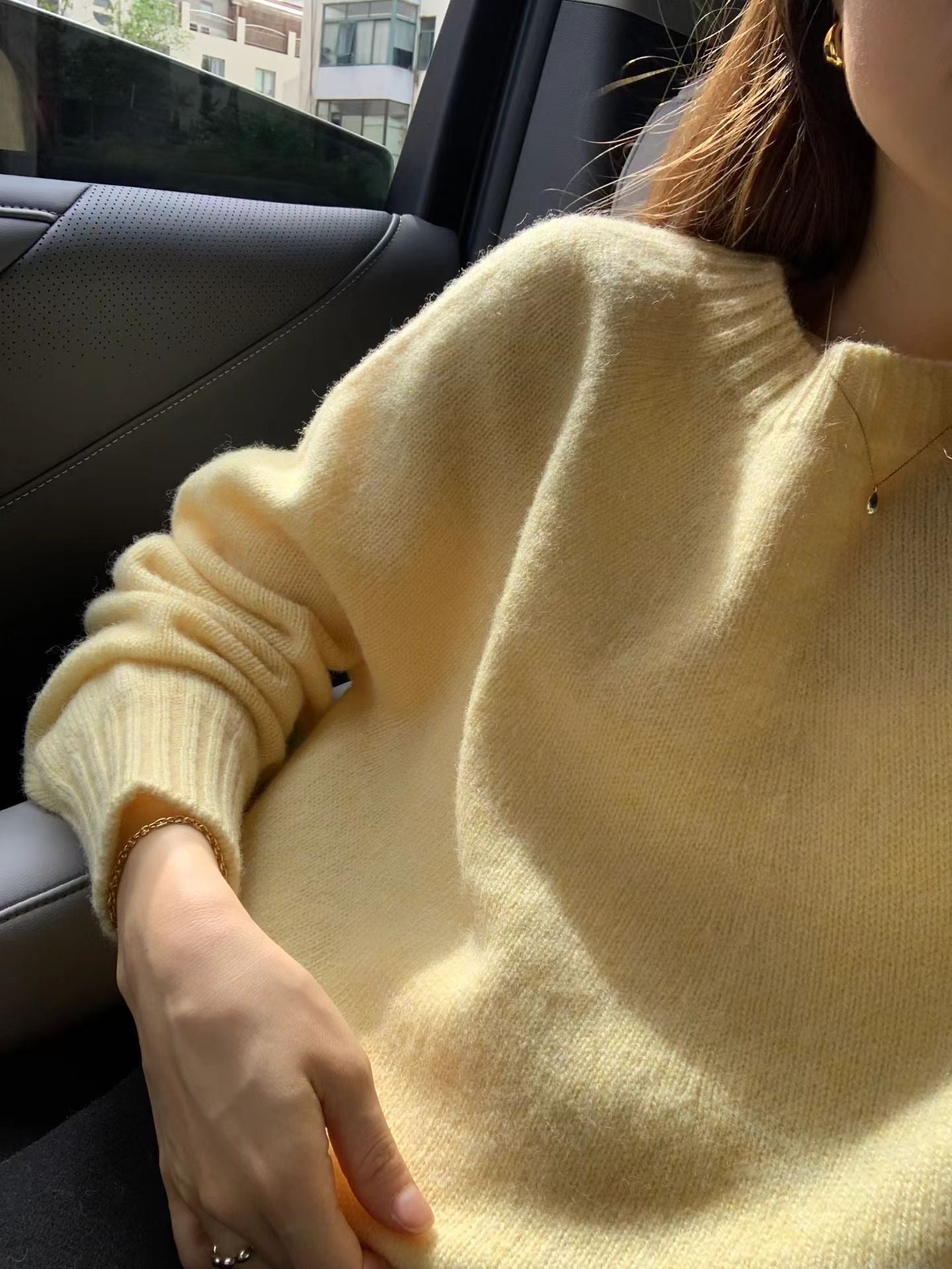 Ounce heather shirtland wool knit-4col