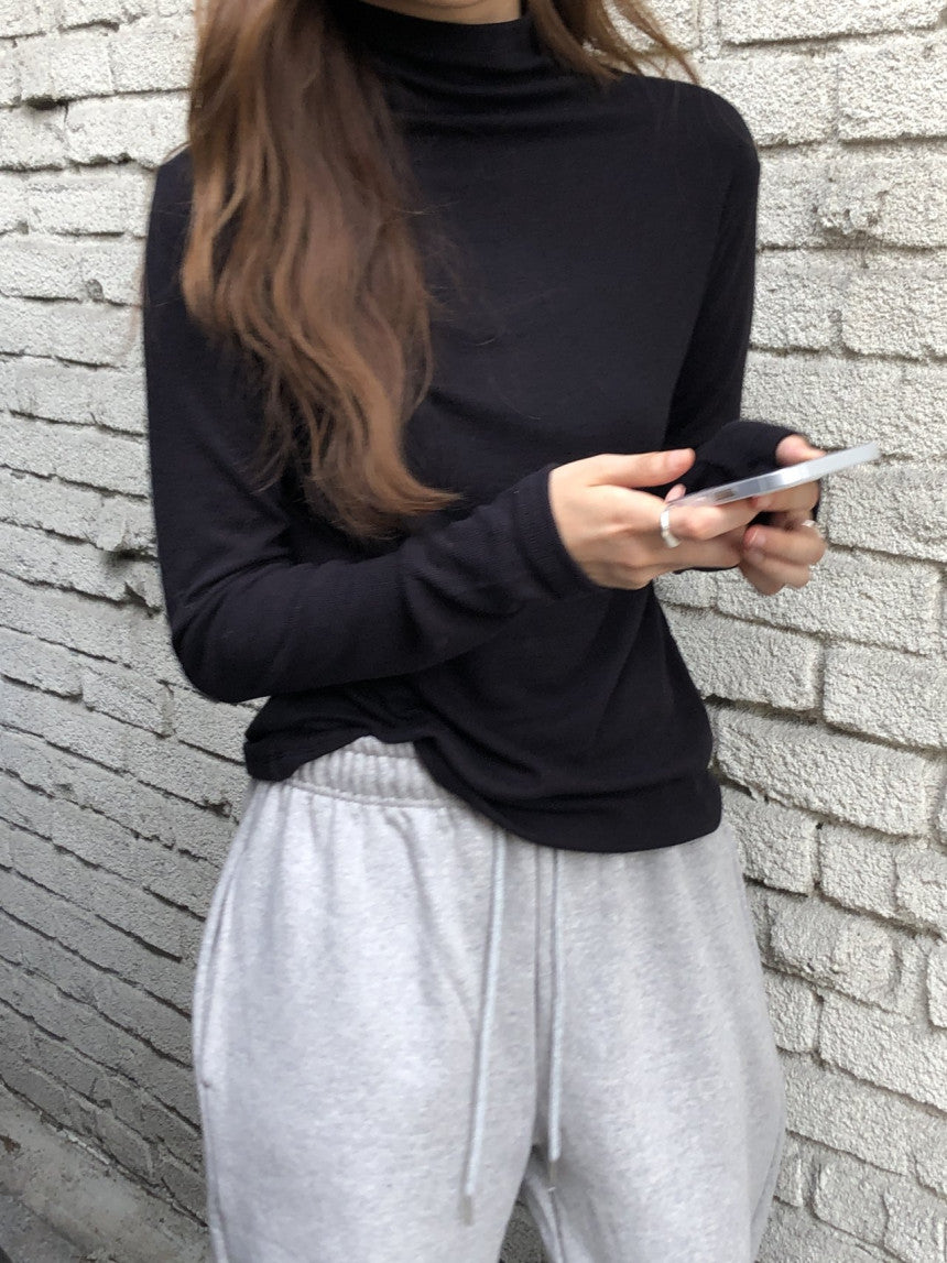 Ria soft turtleneck T-4col