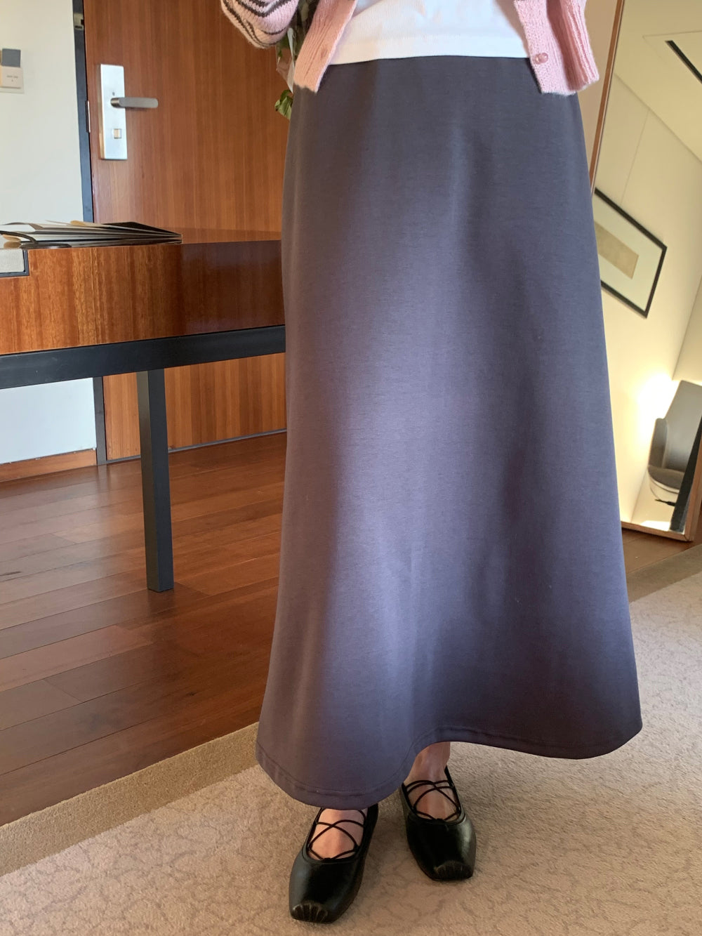 Macaron banding skirt-4col