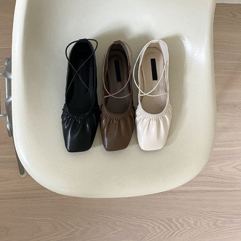 soft shirring flat