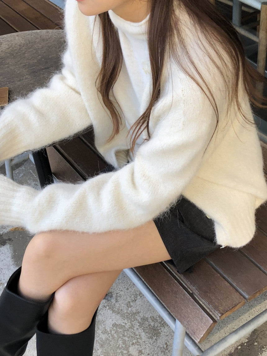 Lucy alpaca wholega cardigan-3col