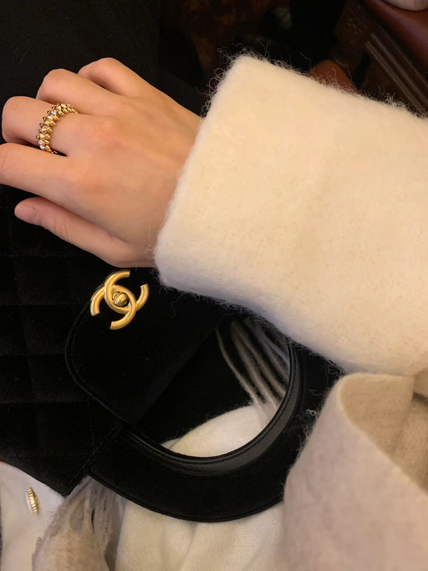 Ounce ven alpaca half coat