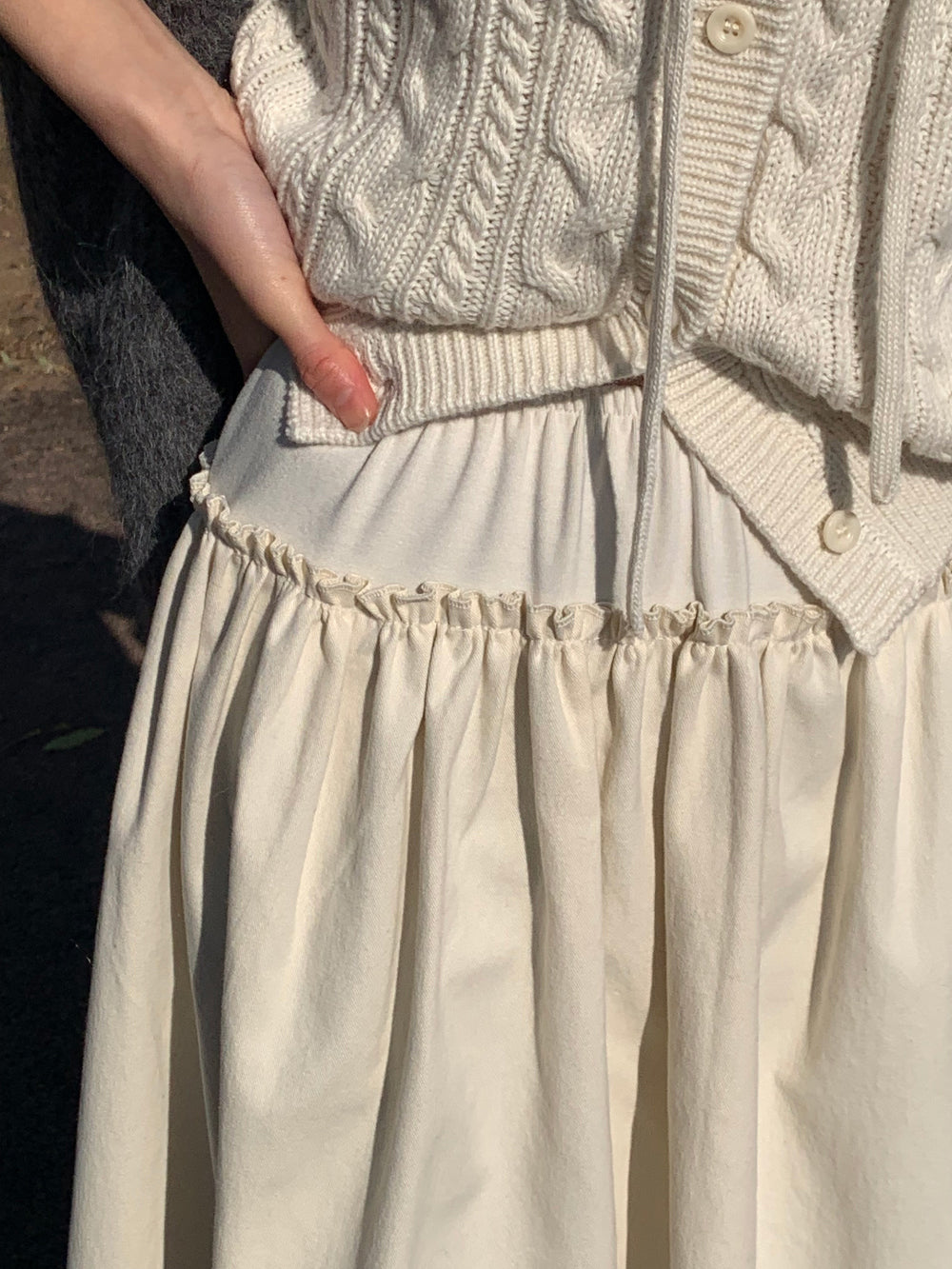 aione peach gimo skirt