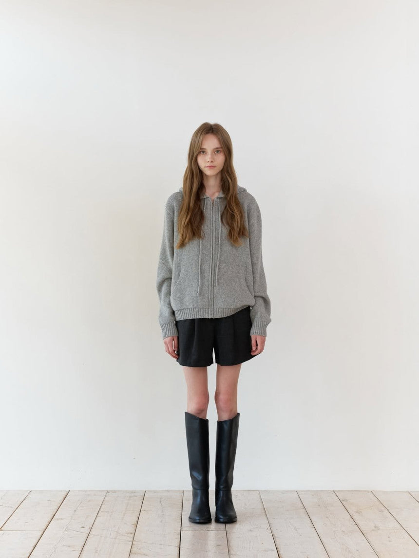 Chappelle hoodie zip up cardigan-3col