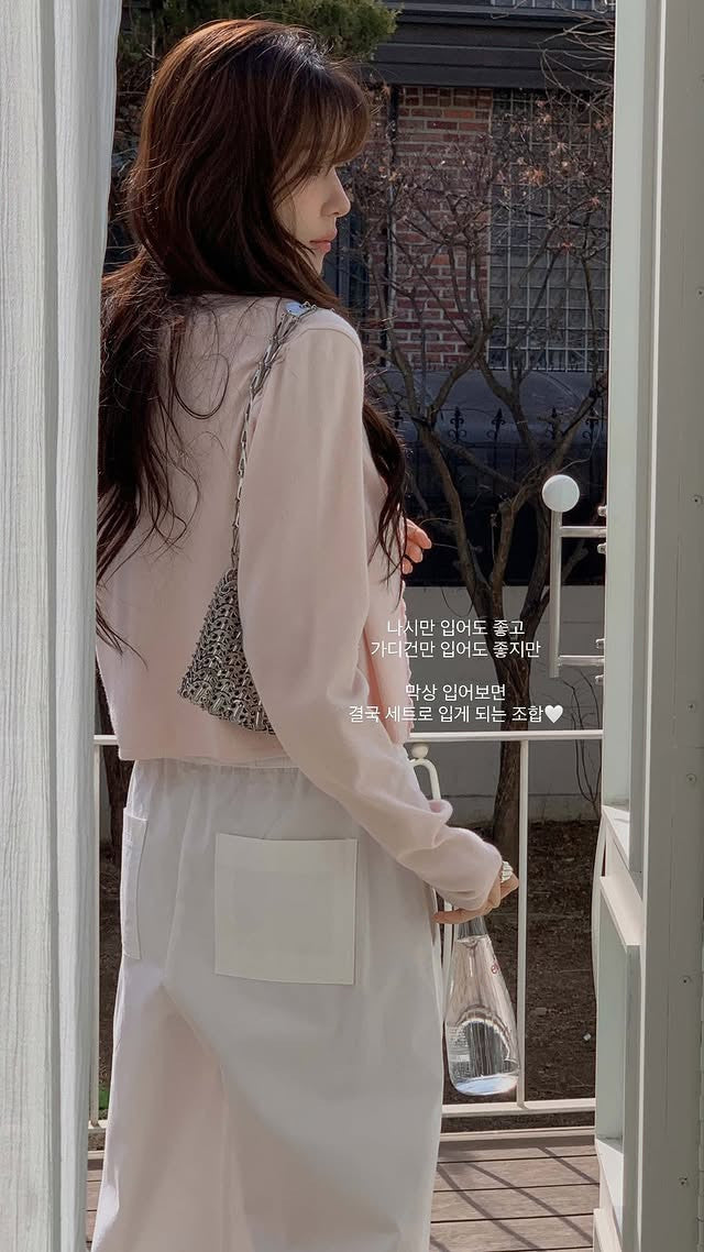 Boni sleeveless&cardigan-3col