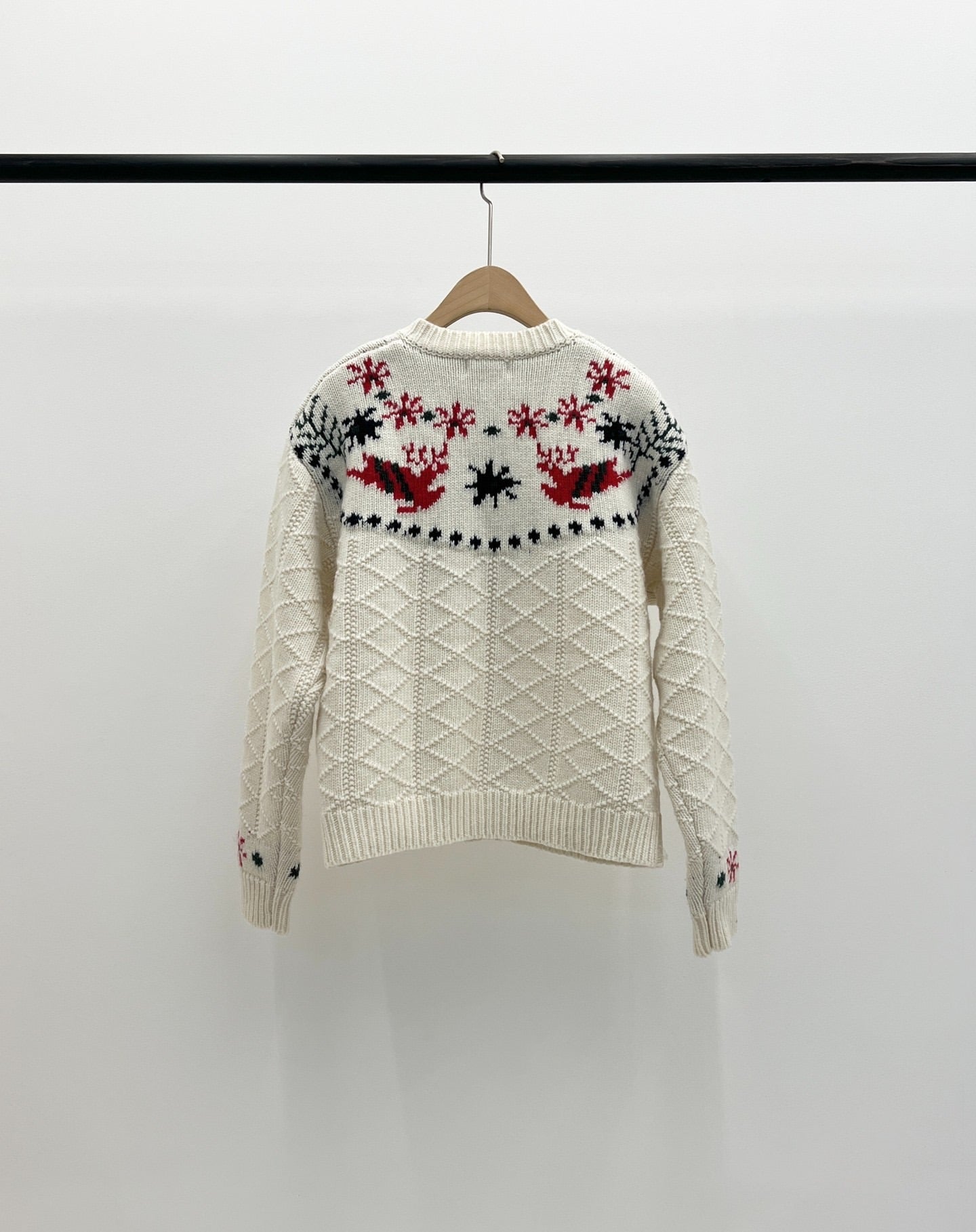 Rudolph wool round cardigan-2col