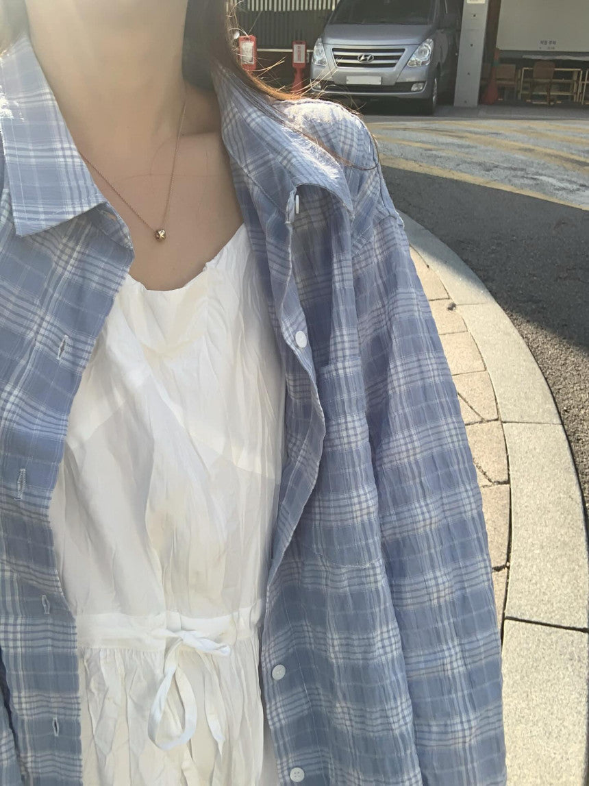 liter fresh check shirt