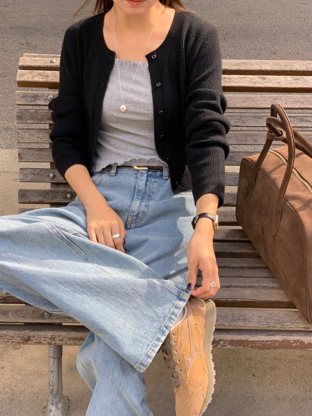 Kushi cardigan-4col