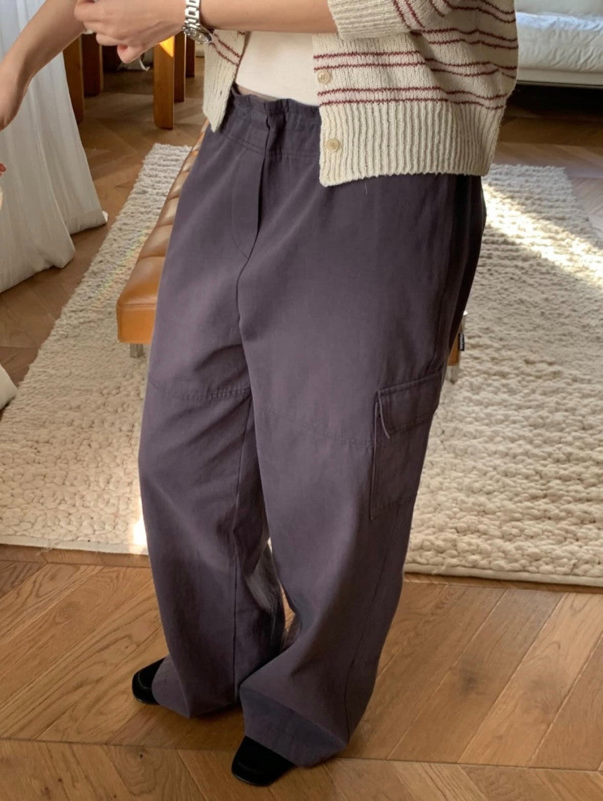 Rare cargo pants-3col
