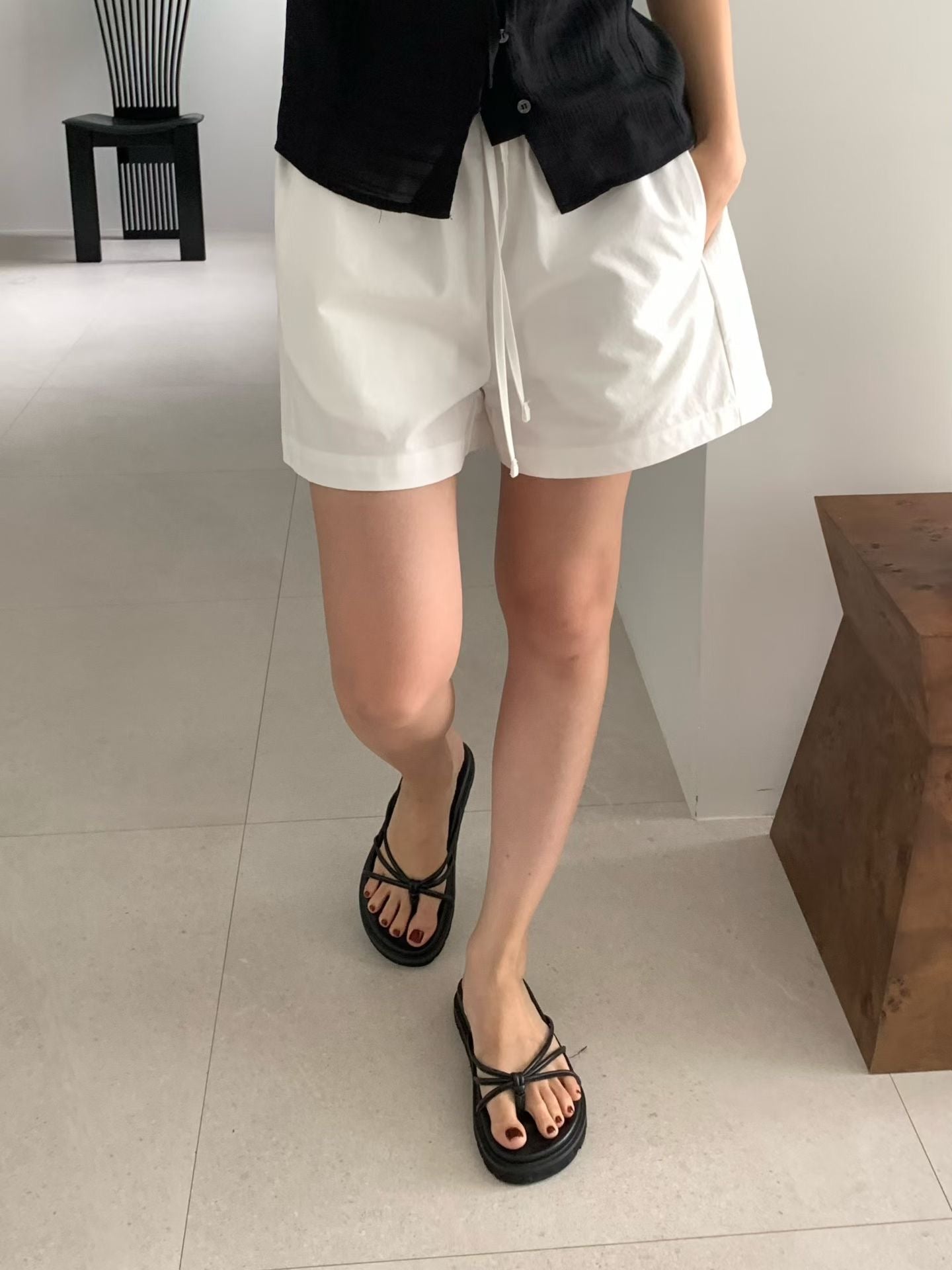 life half pants-3col