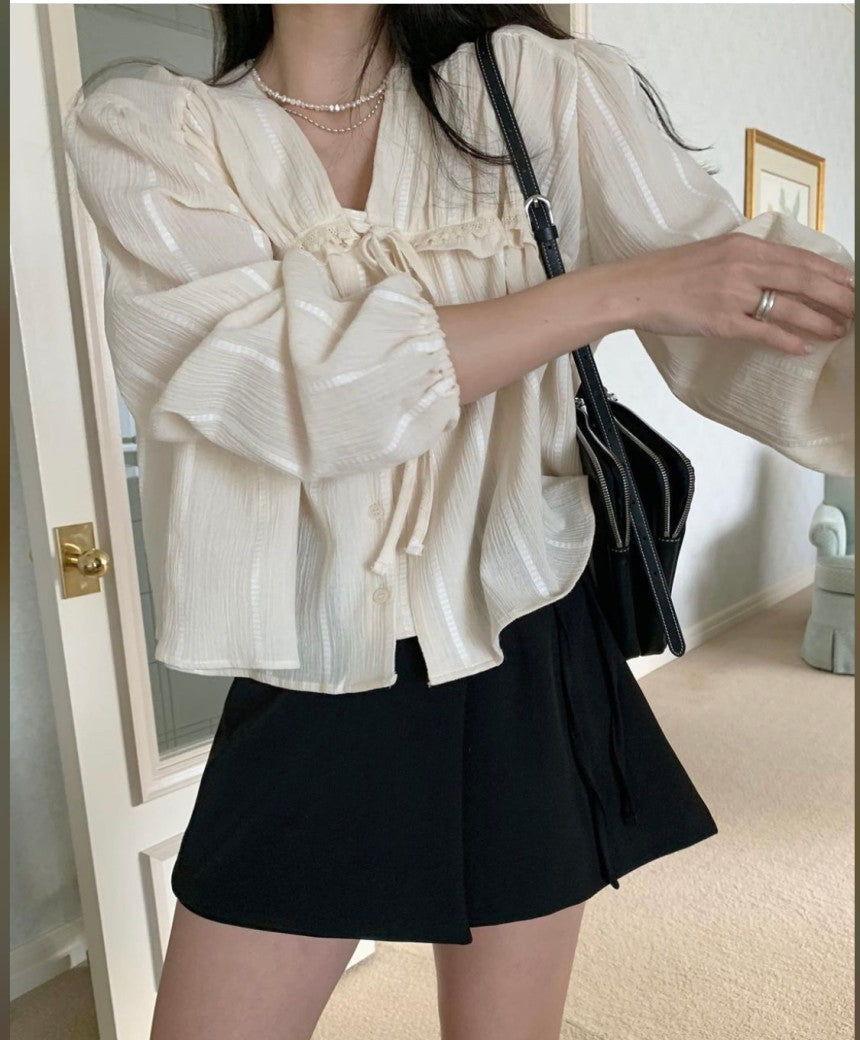 Adele yoru blouse-2col