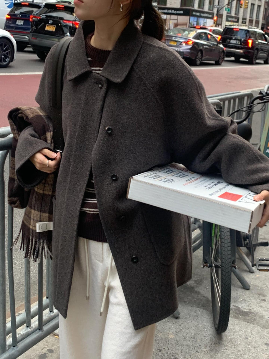 Bruni half handmade coat