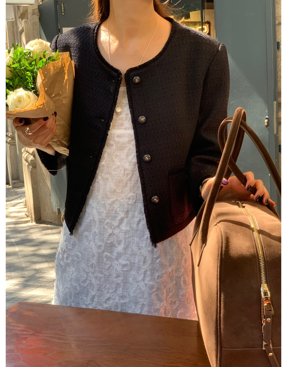 Alle tweed jacket-3col