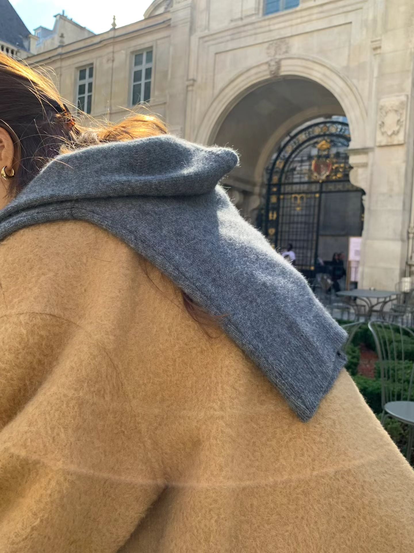 Ounce classic raccoon cardigan-2col