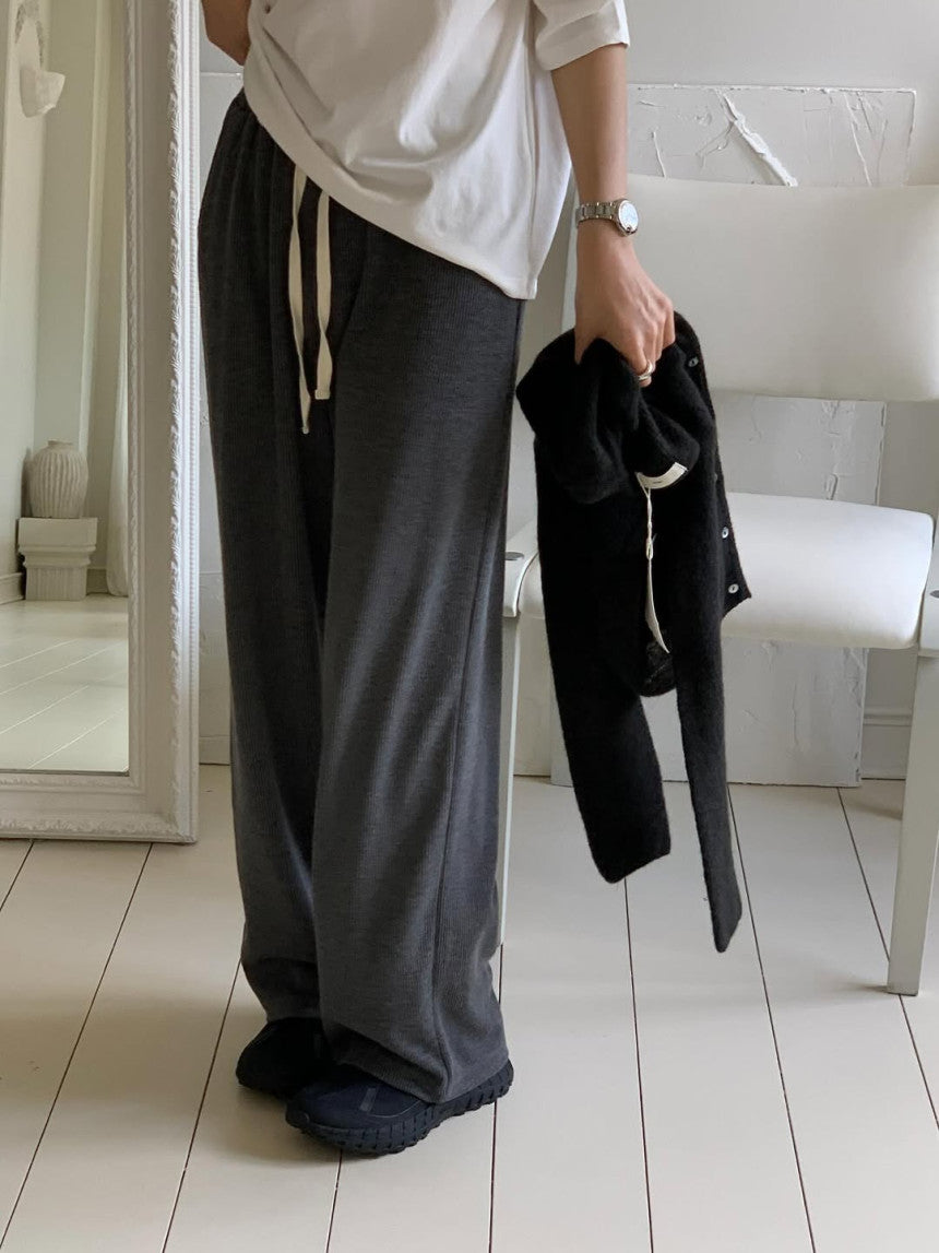 Relaxed pants-5col