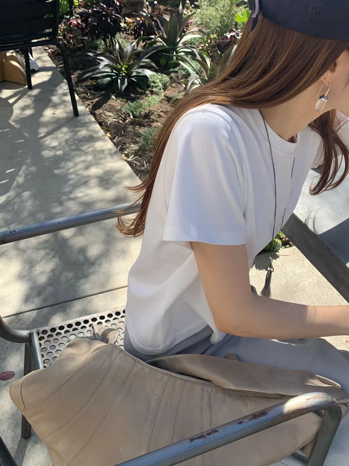 Ounce linen fringe skirt-2col