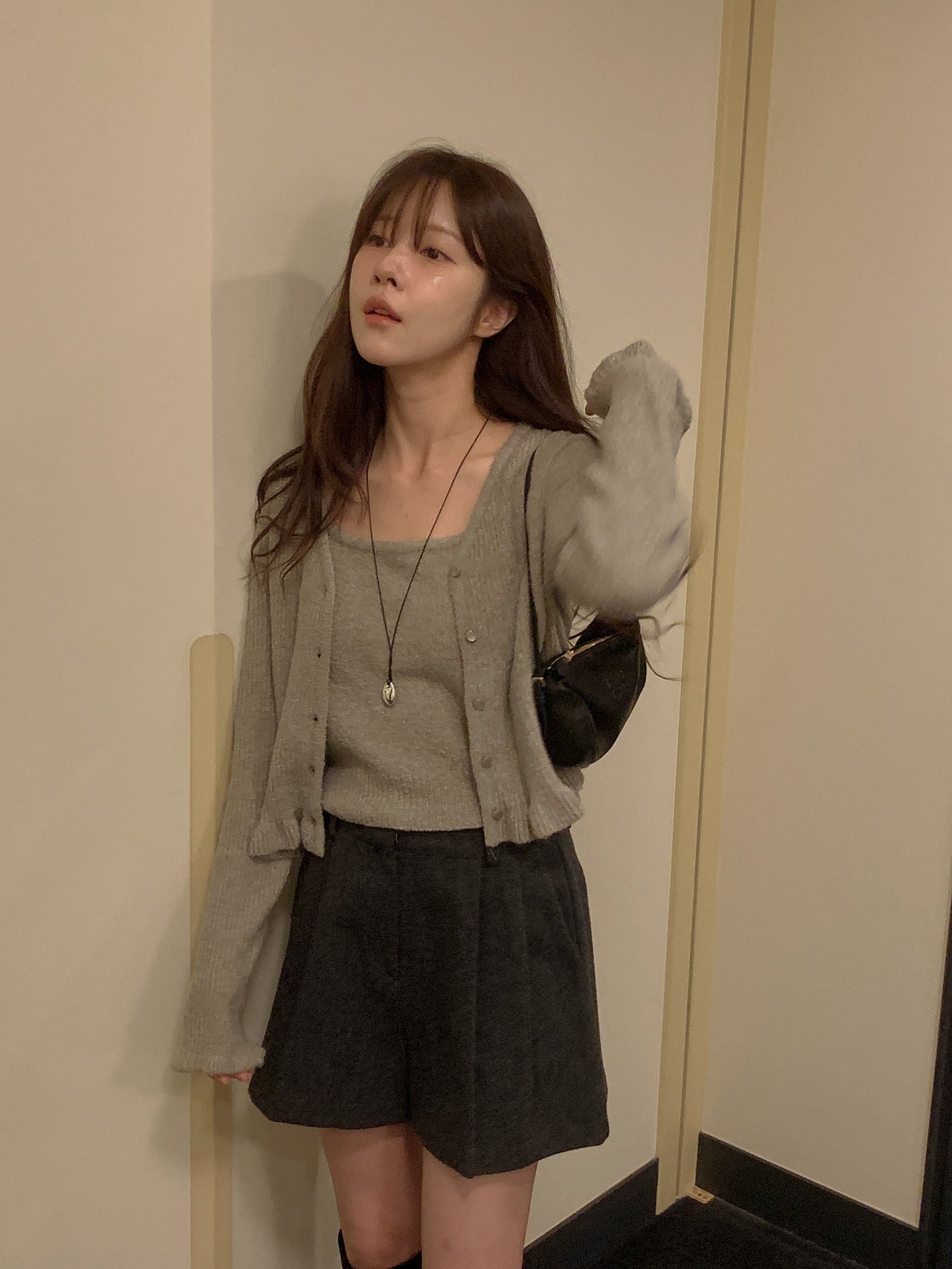Corr bustier&cardigan-3col