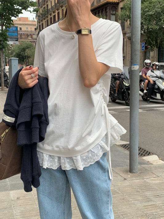 Lace string T