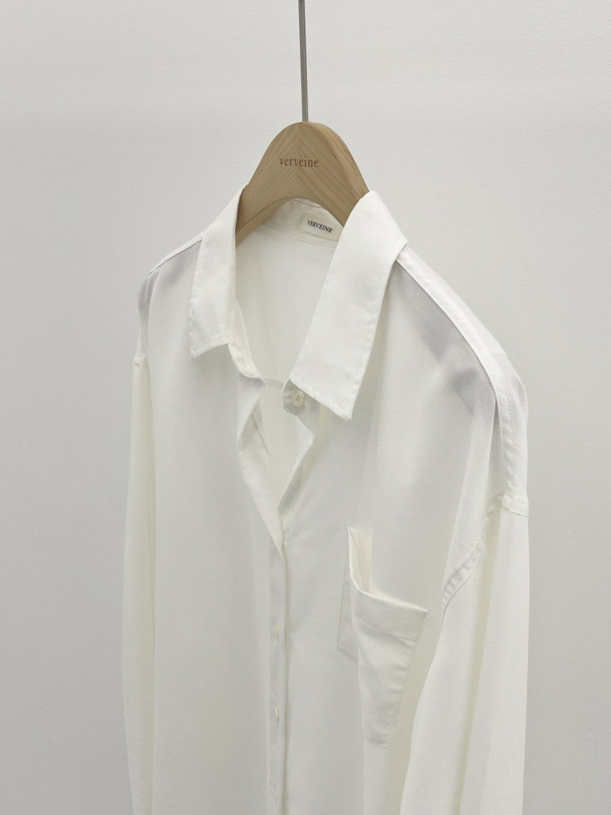Lumiere napping tencel shirt-4col