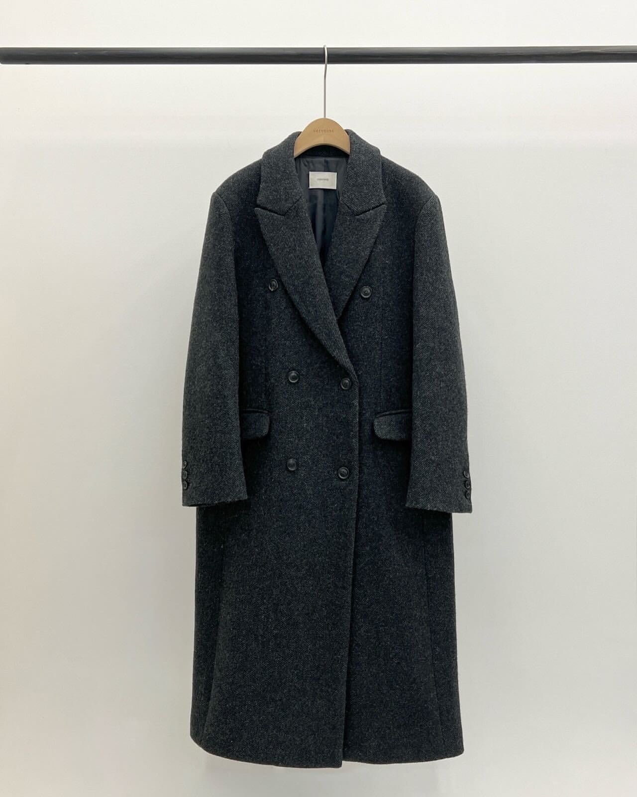 Stanford tailored double coat-2col