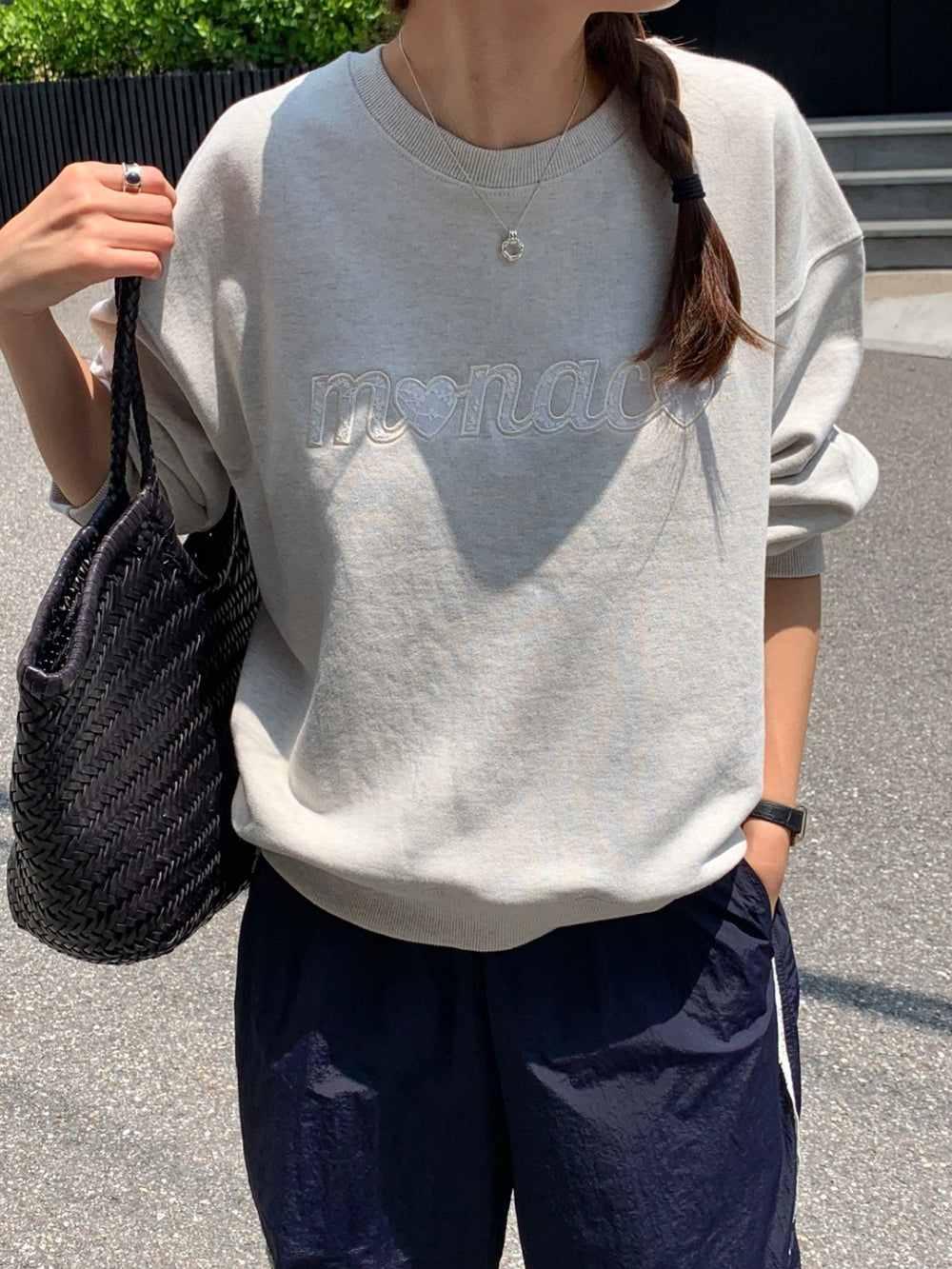 oatmeal即納 Monaco lace MTM-4col