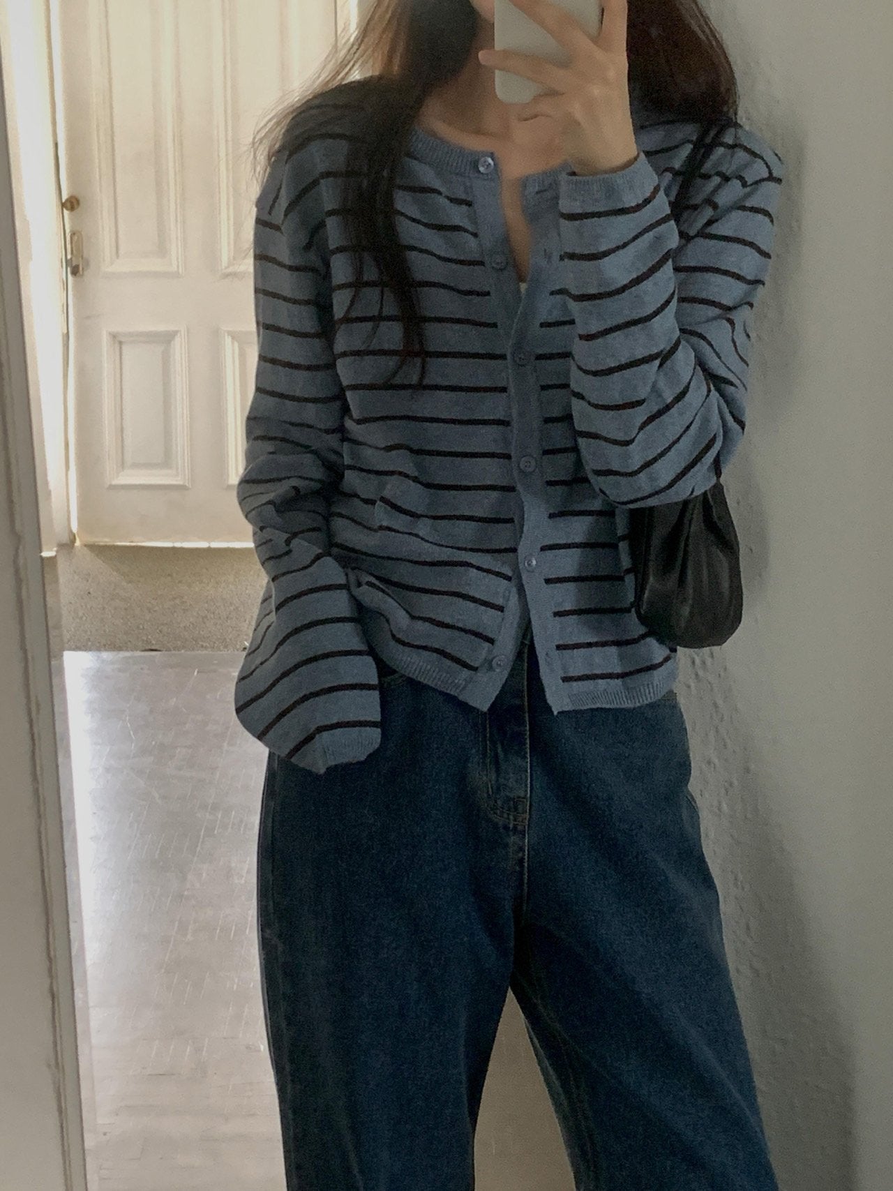 S.T cardigan-3col