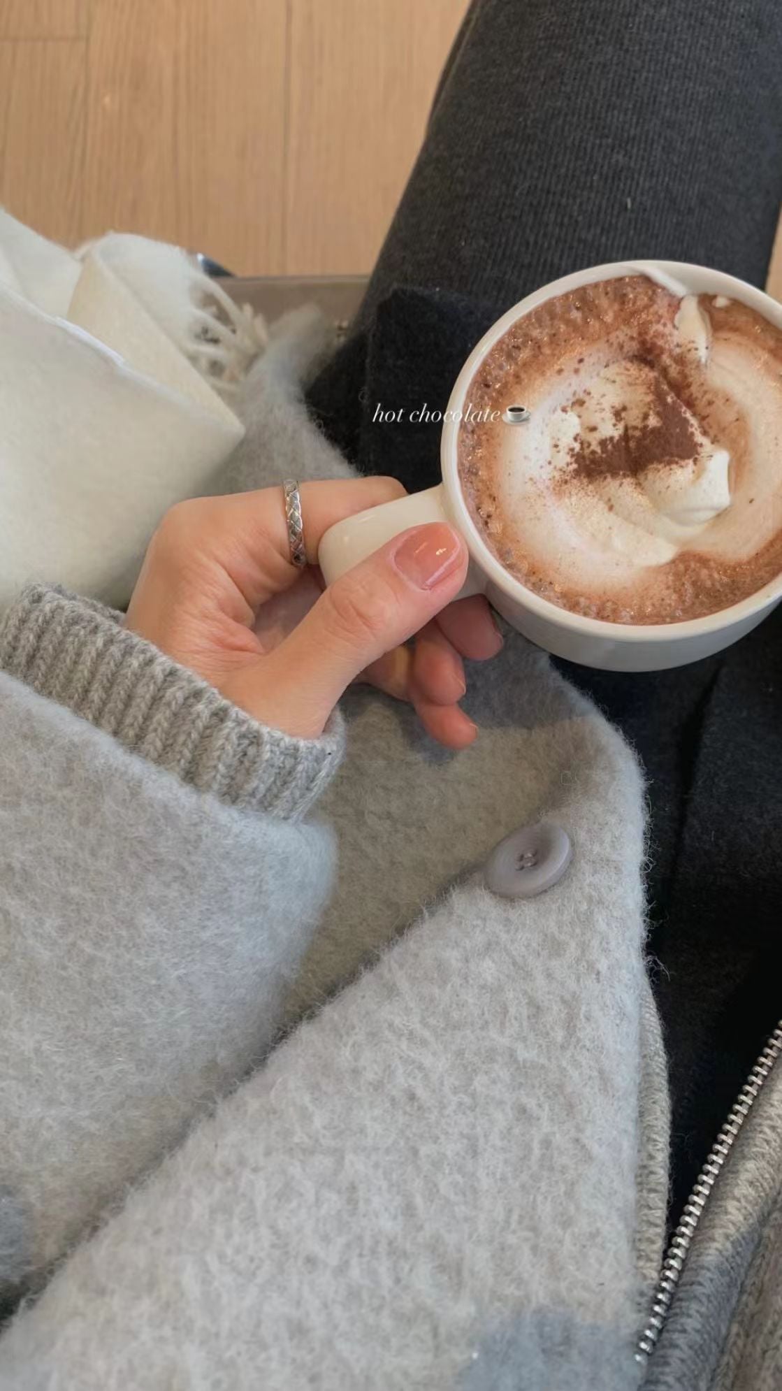 Ounce lily alpaca jacket-3col