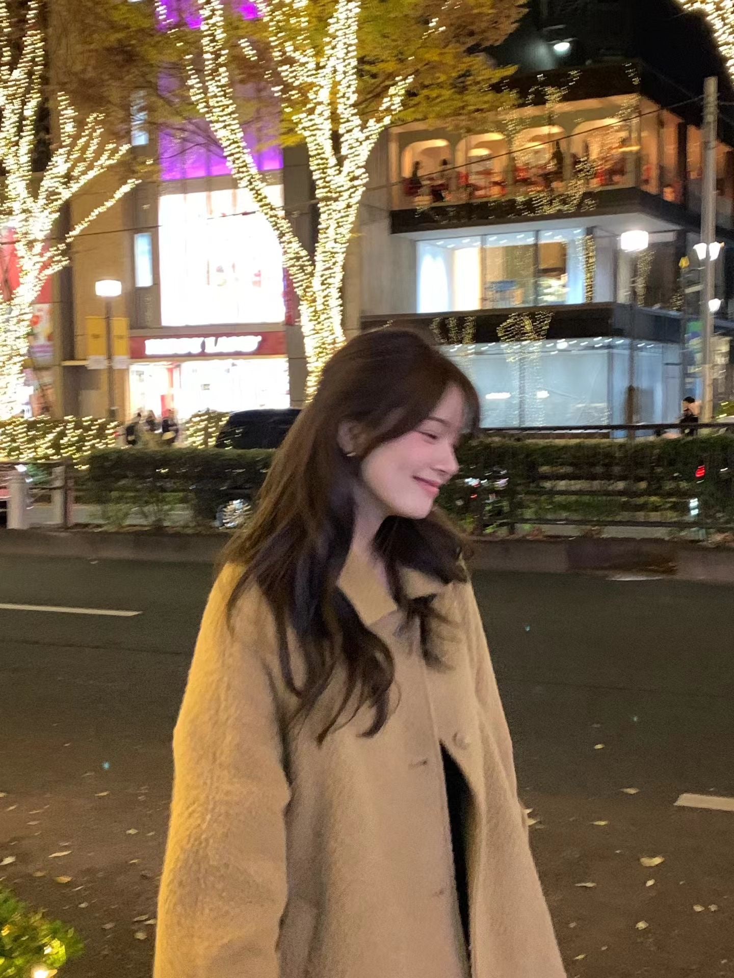 Ounce baby alpaca carol half coat-2col