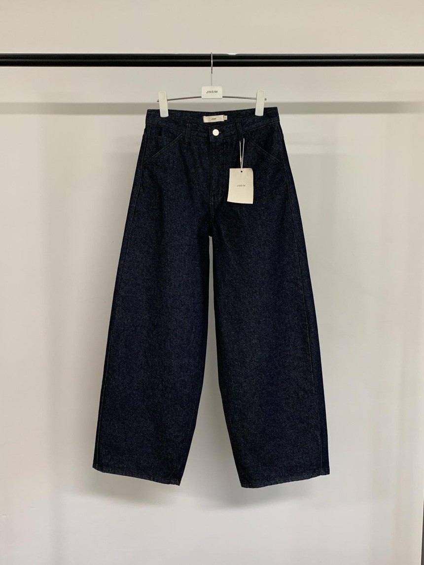 Roots wide inner gimo denim