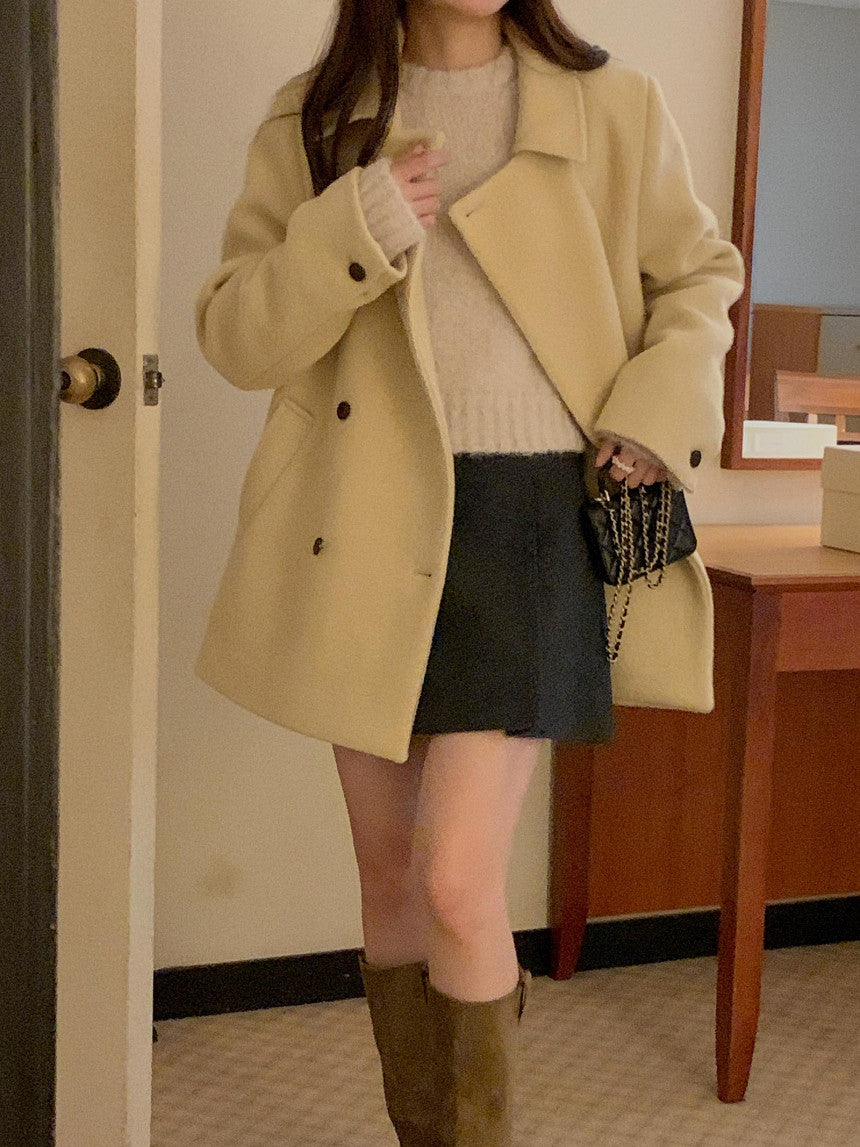 Lemiel wool coat-2col