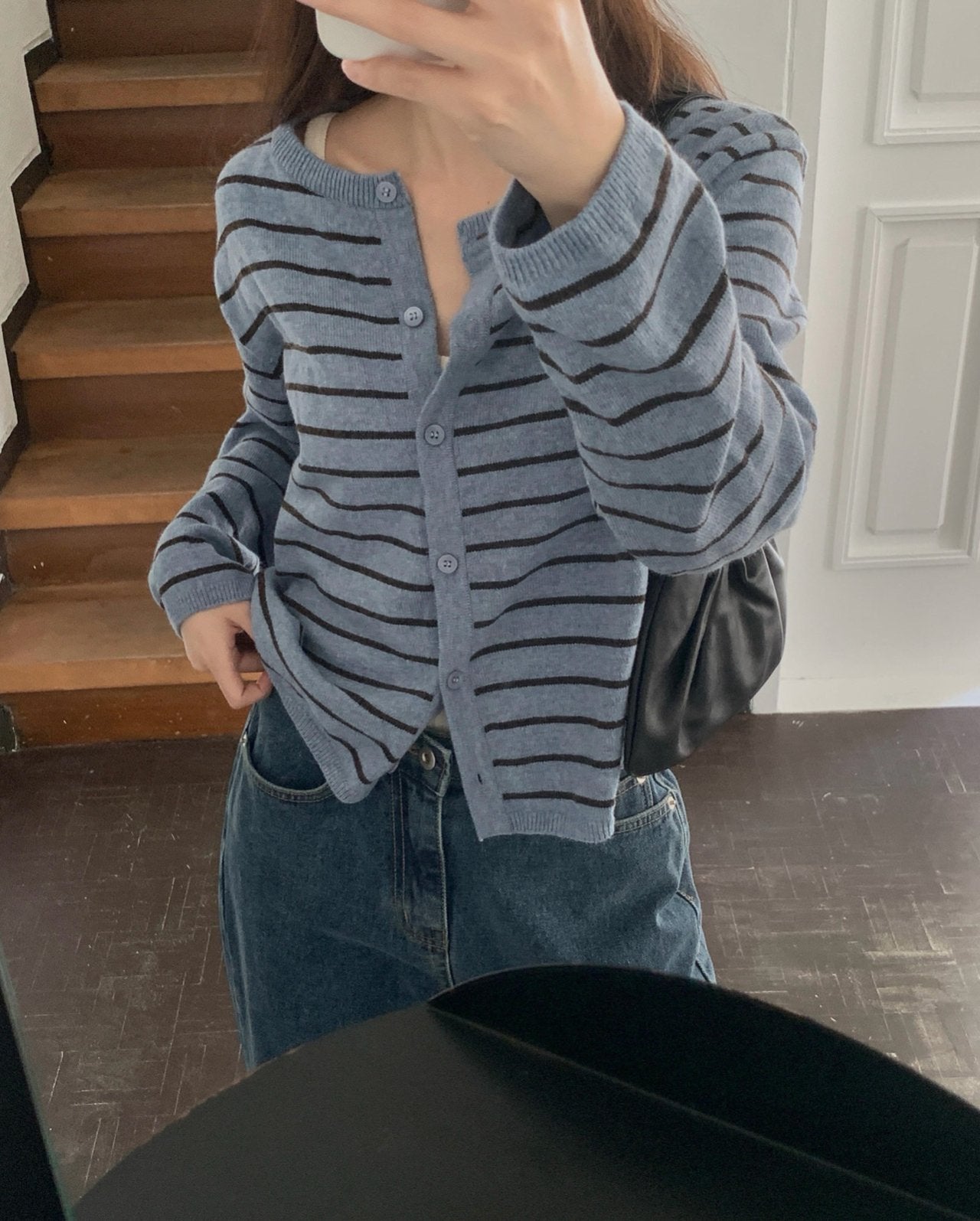 S.T cardigan-3col