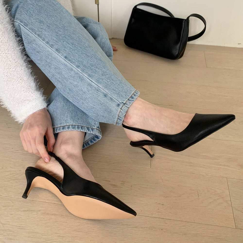 sol 5cm pointy heels