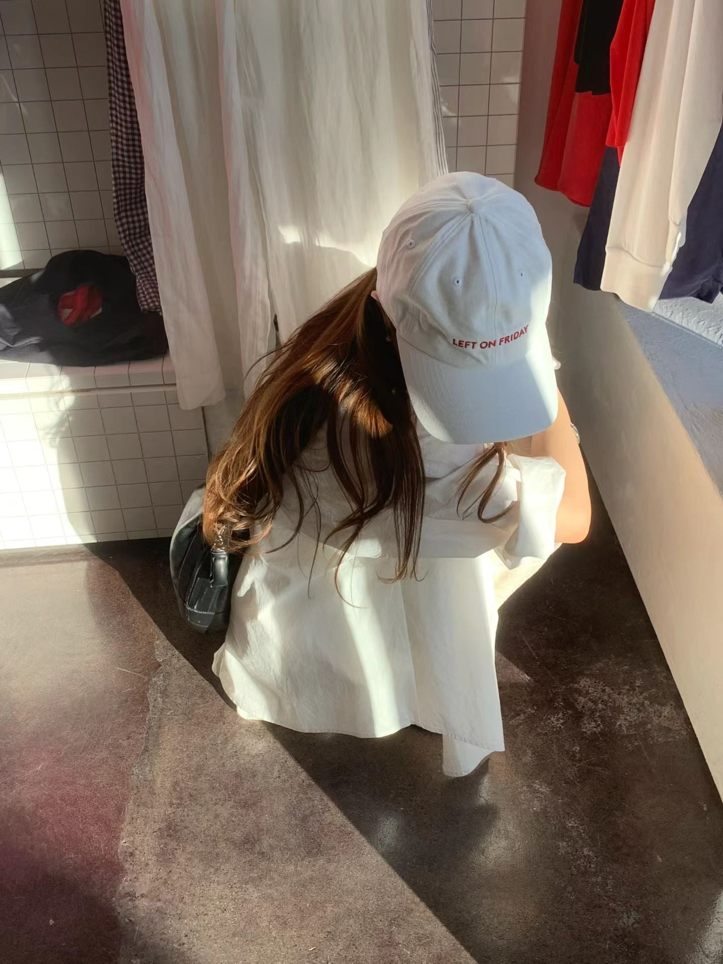 Ounce fond boxy shirt-col